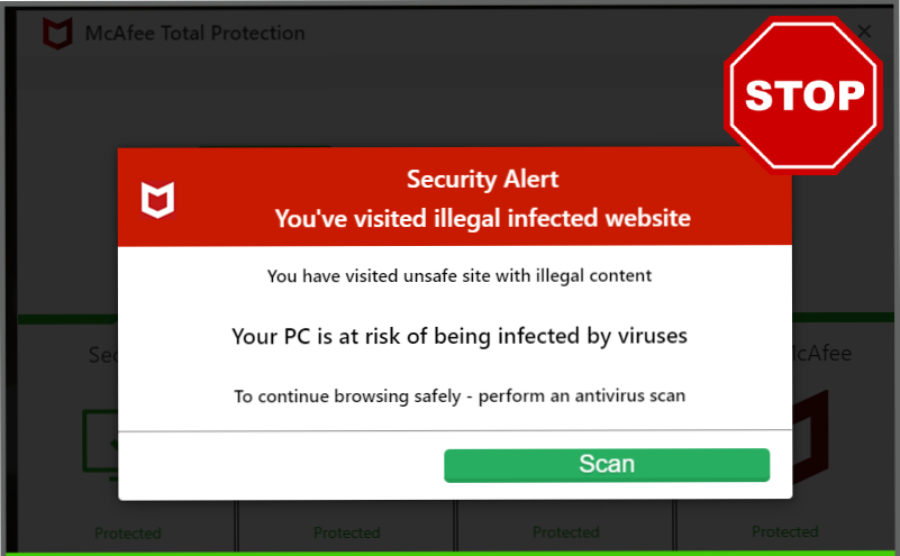 How one can stop McAfee pop -ups and notifications?