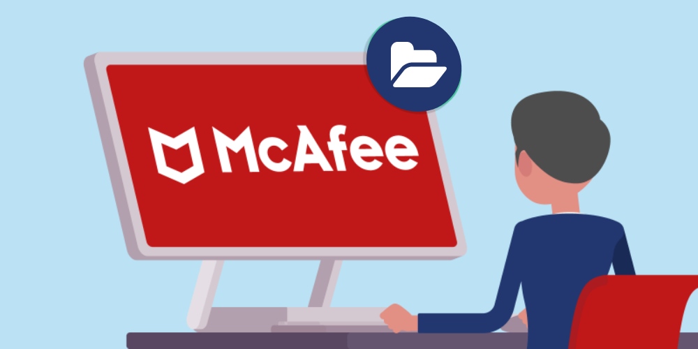 How to unblock files and folders from McAfee?